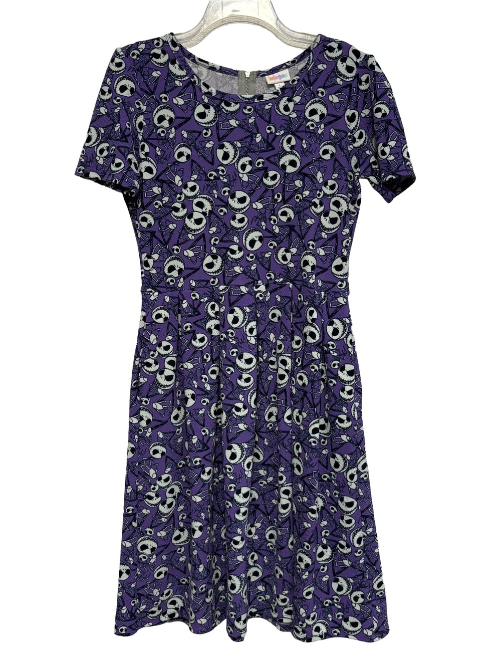 Disney x LuLaRoe โAmeliaโ Dress โ Jack Skellington Edition